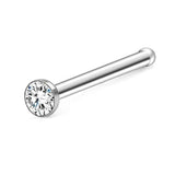 18PCS 20G Stainless Steel Nose Rings Straight Piercings Hypoallergenic