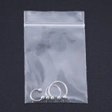 3Pcs Septum Piercing Nose Rings Horseshoe Hoop Punk Earring 16G