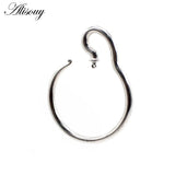Stainless Steel Water Drop Ear Hook Weights Expander Stretcher Plugs Gauges