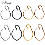 Stainless Steel Water Drop Ear Hook Weights Expander Stretcher Plugs Gauges