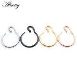 Stainless Steel Water Drop Ear Hook Weights Expander Stretcher Plugs Gauges