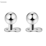 Leosoxs 2pcs Stainless Steel Nail Piercing Jewelry