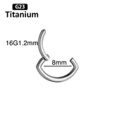 G23Titanium High Segment Ring Small Diaphragm Nosering