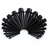 18Pcs Tunnel Ear Plugs Ear Expanders Stretching Kits Piercing Ear Gauges