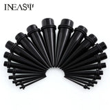 18Pcs Tunnel Ear Plugs Ear Expanders Stretching Kits Piercing Ear Gauges