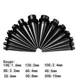 18Pcs Tunnel Ear Plugs Ear Expanders Stretching Kits Piercing Ear Gauges