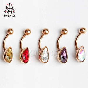 5PCS Sexy Navel Belly Piercing Ring Body Jewelry Women Gift