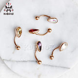 5PCS Sexy Navel Belly Piercing Ring Body Jewelry Women Gift