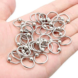 Mixed Styles Stainless Steel Body Piercing Barbell Set