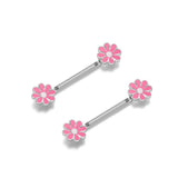 Miqiao Zircon Milk Ring Drops Oil Milk Nail Piercing Accessories