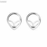 Leosoxs 2pcs Alien Interface Ring Nose Piercing Jewelry