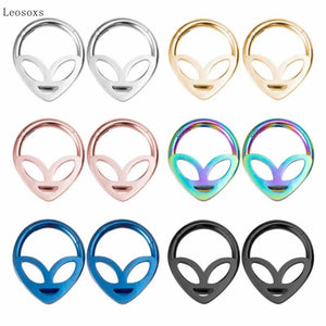 Leosoxs 2pcs Alien Interface Ring Nose Piercing Jewelry