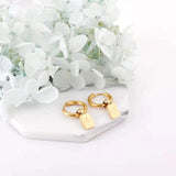 Cartilage Ear Piercing Stainless Steel Earrings Hoop Planet Dangle Jewelry