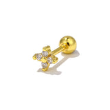 6 Pcs Stainless Steel Ear Piercing Studs for Women Tragus Earrings