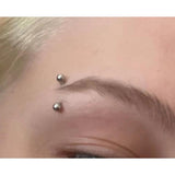 8PCS 16G Crystal Ferido & Ball Curved Barbell Body Piercing Jewelry