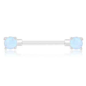 Personality Stone Beads Nipple Rings for Women Body Piercing