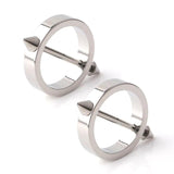 1Pair 14G Nipple Shield Ring Bars Surgical Steel Body Piercing Jewelry