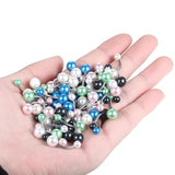 60Pcs Stainless Steel Navel Piercing Acrylic Beads Belly Button Ring