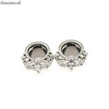 Stainless Steel Ear Tunnel Plugs Gauges Expander Body Jewelry Piercing