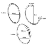 44 Pcs Nose Rings Kit with Needles, Clamps, Studs & Nail for Body Jewelry