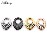 Retro Stainless Steel Triangle Ear Weights Expander Plugs Gauges