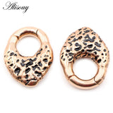 Retro Stainless Steel Triangle Ear Weights Expander Plugs Gauges