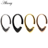 HipHop Stainless Steel Ear Expander Plugs 6mm Body Jewelry Piercing