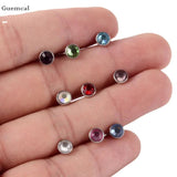 2pcs Stainless Steel Straight Rod Tongue Ring Piercing