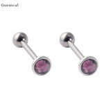 2pcs Stainless Steel Straight Rod Tongue Ring Piercing