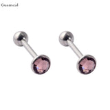 2pcs Stainless Steel Straight Rod Tongue Ring Piercing