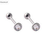 2pcs Stainless Steel Straight Rod Tongue Ring Piercing