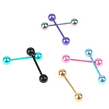 7 Pcs Stainless Steel Tongue Piercing Set