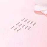 12Pcs Crystal Nose Studs Surgical Stainless Steel Body Jewelry Set