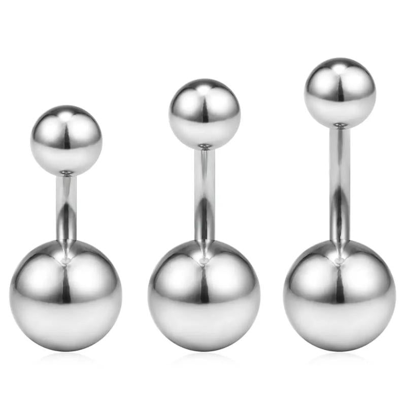 316L Surgical Steel Ball Belly Earring 3PCS