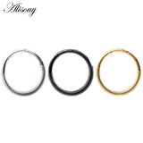 Stainless Steel Round Spring Eardrop Ear Expander Body Piercing Jewelry