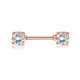 Colorful Zircon Nipple Rings Body Piercing Jewelry