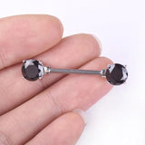 Colorful Zircon Nipple Rings Body Piercing Jewelry