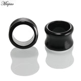 Miqiao 2pcs Acrylic Ear Plugs Tunnels Piercing Expander 4-20mm Stretcher Gauges