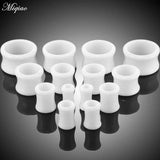 Miqiao 2pcs Acrylic Ear Plugs Tunnels Piercing Expander 4-20mm Stretcher Gauges