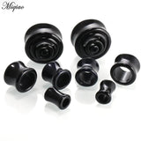 Miqiao 2pcs Acrylic Ear Plugs Tunnels Piercing Expander 4-20mm Stretcher Gauges