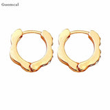 2pcs Stainless Steel Geometric Earrings Body Piercing Jewelry