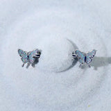 Charm Butterfly Nipple Barbell 14g Colorful NP Animals Jewelry