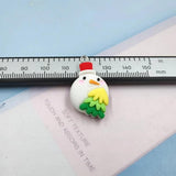 10pcs Christmas Earring Resin Charms DIY Animal Pendants for Jewelry Making