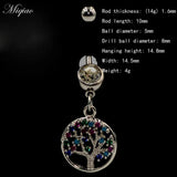 Sweet Stainless Steel Butterfly Flower Belly Button Ring