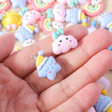 15pcs Mixed Summer Resin Charms for Jewelry Making