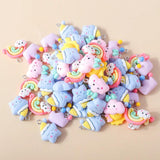 15pcs Mixed Summer Resin Charms for Jewelry Making