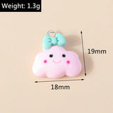 15pcs Mixed Summer Resin Charms for Jewelry Making