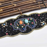Bohemian Waist Chain Bag Bracelet Set Rice Beads Tibetan Travel Style
