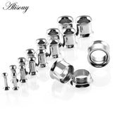 16pcs Surgical Steel Ear Taper Stretching Kit 2-12mm