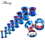 16pcs Surgical Steel Ear Taper Stretching Kit 2-12mm